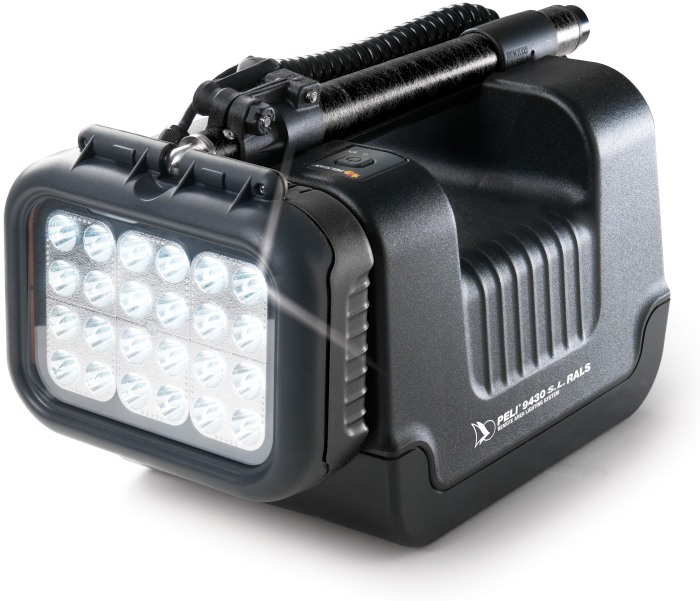 PELI&trade; Arbejdslampe 9430SL, spotlight 2000 lumens
