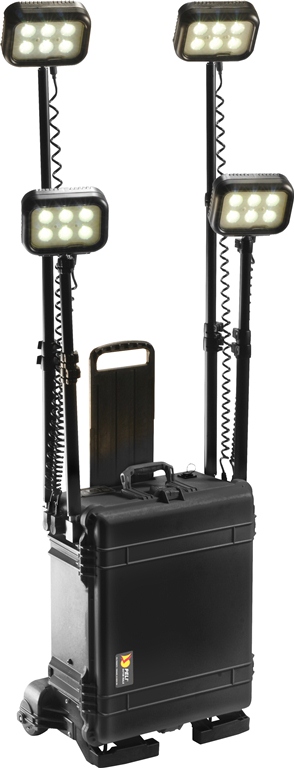 PELI&trade; Transportal arbejdsbelysning 9470RS, fjernbetjent, 12000 lumens