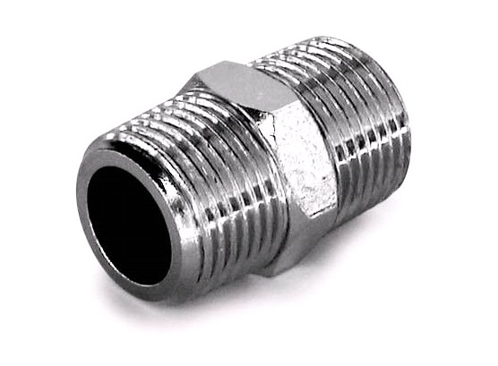 Muffe Brystnipler med udvendigt gevind 3/8"