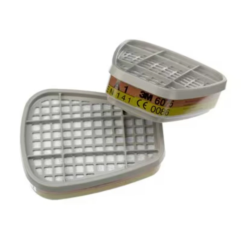 3M Filter mod gas og dampe A1 & formaldehyd, 6075 - A1+ gas / damp mod organiske dampe + formaldehyd filter 3M 6075.