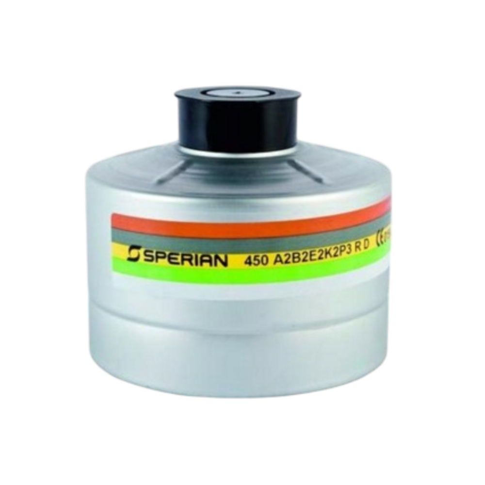 A2B2E2K2P3 Sperian Honeywell 1784000 Kombifilter mod organisk / uorganiske opløsningsmidler svovldioxid samt sure gasser, ammoniak samt faste partikle