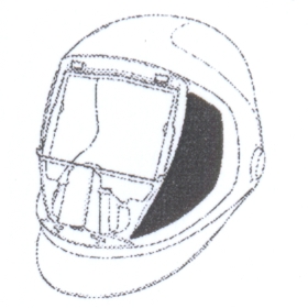 3M Speedglas Svejseskærm uden hovedbånd 9100, 501190 - Speedglas 9100 svejseskærm Uden SideWindows Uden hovedbånd.