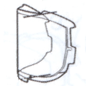 North A160790 UV-filter DIN 1,7 Honeywell A160790