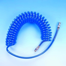 3M Trykluftslange spiral 7,5 m, 308-00-40P - Spiral trykluftsslange, 7,5 meter.