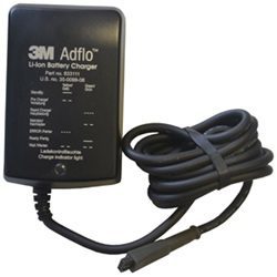 3M Adflo Batterioplader (Li-ion), 833111 - Batterilader, Adflo, ny model til 3M Li-ion batterier opladnings tid 4-5 timer.
