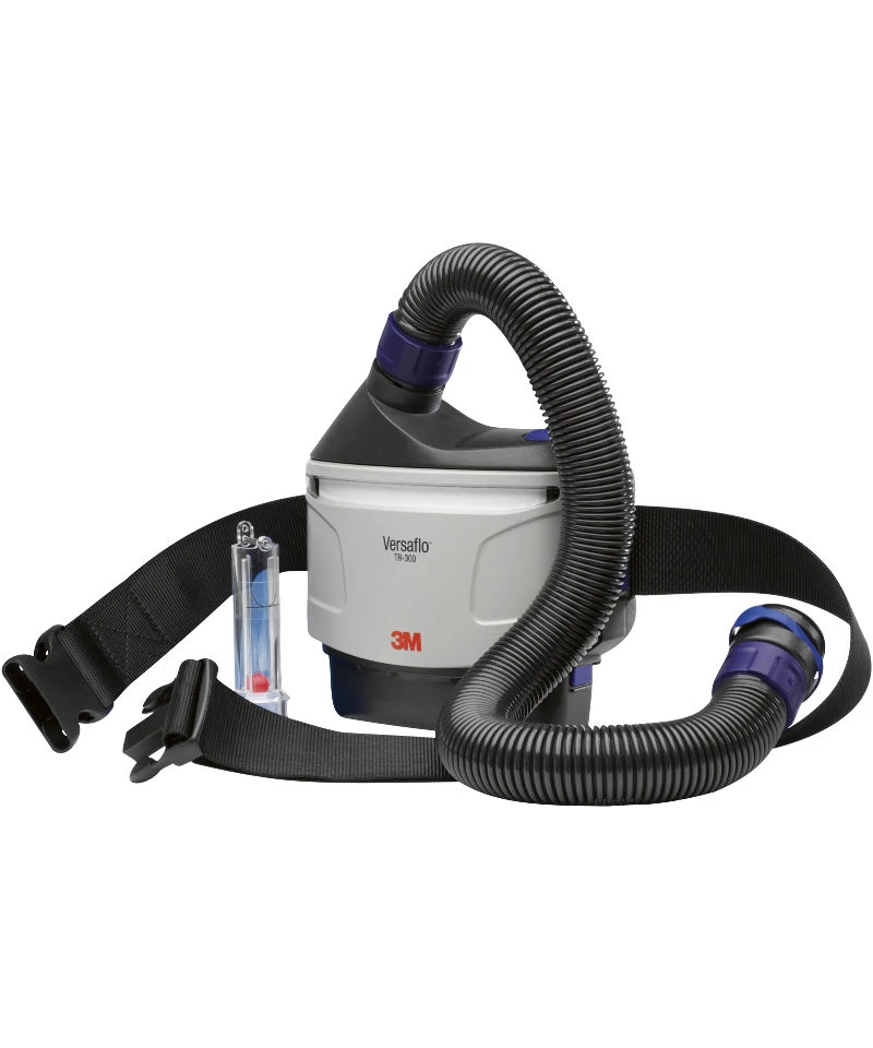 3M Versaflo turboenhed startsæt, TR-315E+ - Versaflo TR-300 Turbo start kit komplet sæt indeholder batteri/motor/lader/slange/filter.