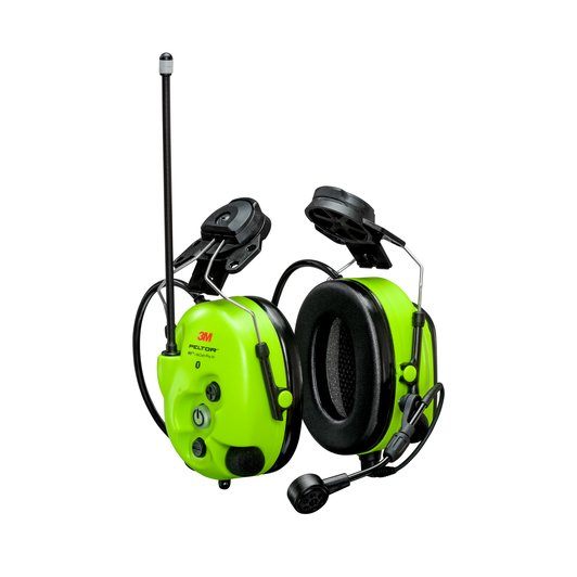 3M PELTOR WS LiteCom PRO III GB Headset, 32 dB, PMR446 MHz, analog/digital, hjelmmontering, MT73H7P3E4D10EU GB.
