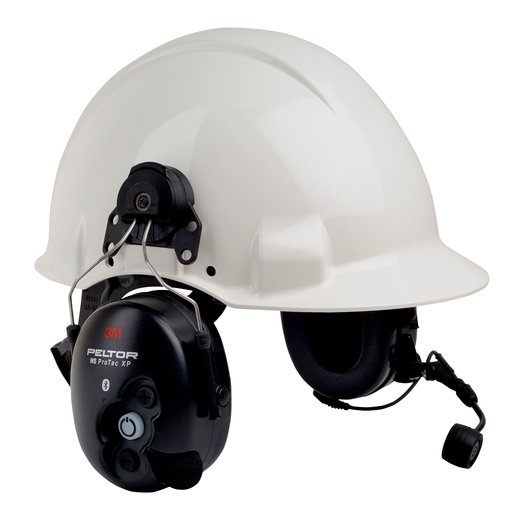 3M PELTOR WS ProTac XP headset, Bluetooth, Flex Jack, 31 dB, hjelmmonteret, MT15H7P3EWS5-77.