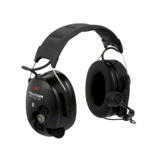 3M PELTOR WS ProTac XP headset, Bluetooth, Flex Jack, 31 dB, hovedbøjle, MT15H7AWS5-77.