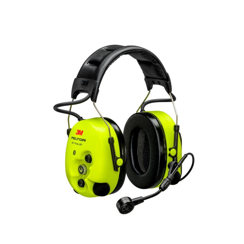 3M PELTOR WS ProTac XPI niveauafhængigt Bluetooth® Headset, hovedbøjle, MT15H7AWS6.