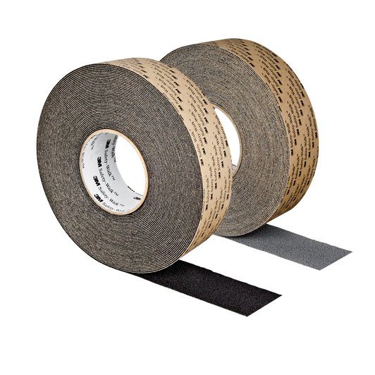 3M Safety-Walk Skridsikringstape, blød type, medium, Grå, 102 mm x 18.3 m - 3M Safety-Walk 370 Skridsikringstape, blød type, medium, Grå, 102 mm x 18.