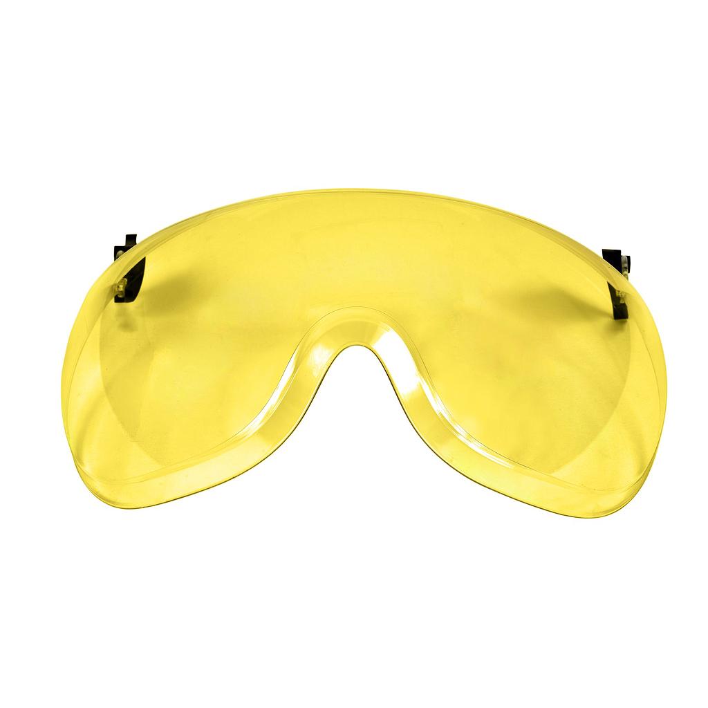 3M SecureFit Kort visir, polykarbonat, AS/AF, grå, X5-SV02-CE - 3M SecureFit Kort visir, polykarbonat, AS/AF, gul, X5-SV03-CE.