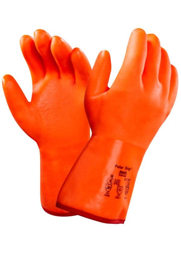 Ansell ActivArmr 23-700 Heldyppet vinterhandske med krave, fluorescerende farve, længde 300 mm 9 - L
