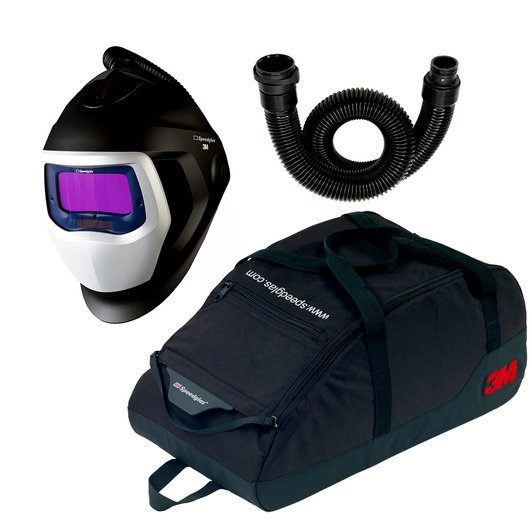 3M Speedglas Svejseskærm 9100 Air, med svejsekassette 9100X, opgraderingssæt, 569015.