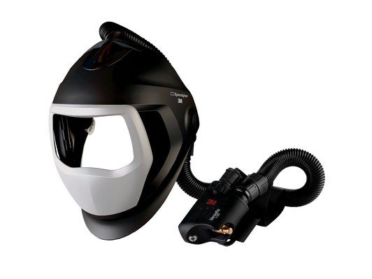 3M Speedglas Svejseskærm 9100 Air uden svejsekassette med V500E regulator og taske, 56 85 00.