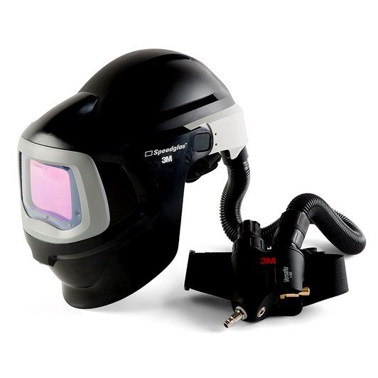 3M Speedglas Svejseskærm 9100 MP med svejsekassette 9100XXi og V-500E Regulator i taske, 578826.