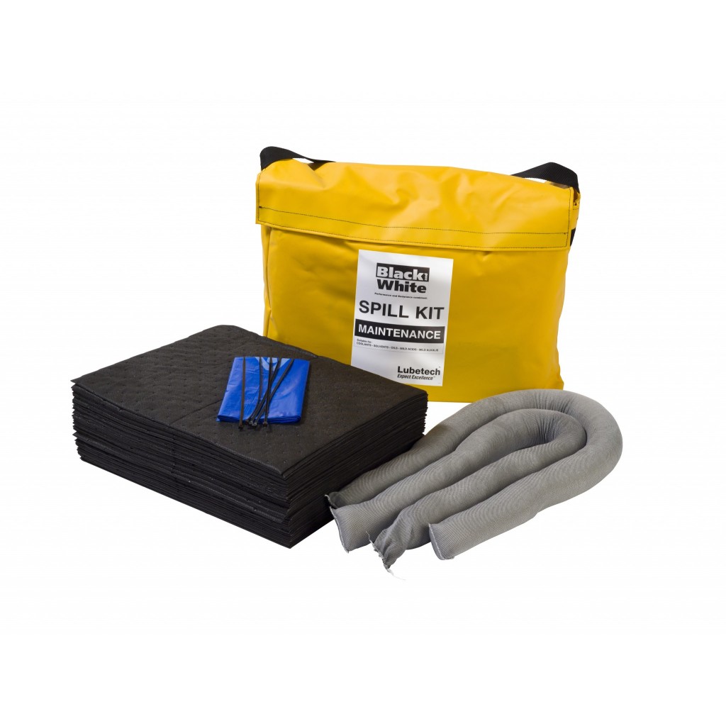 50 liters universal beredskabskit i kraftig taske 17-1050, str 610 x 150 x 480 mm suger op til 50 liter
