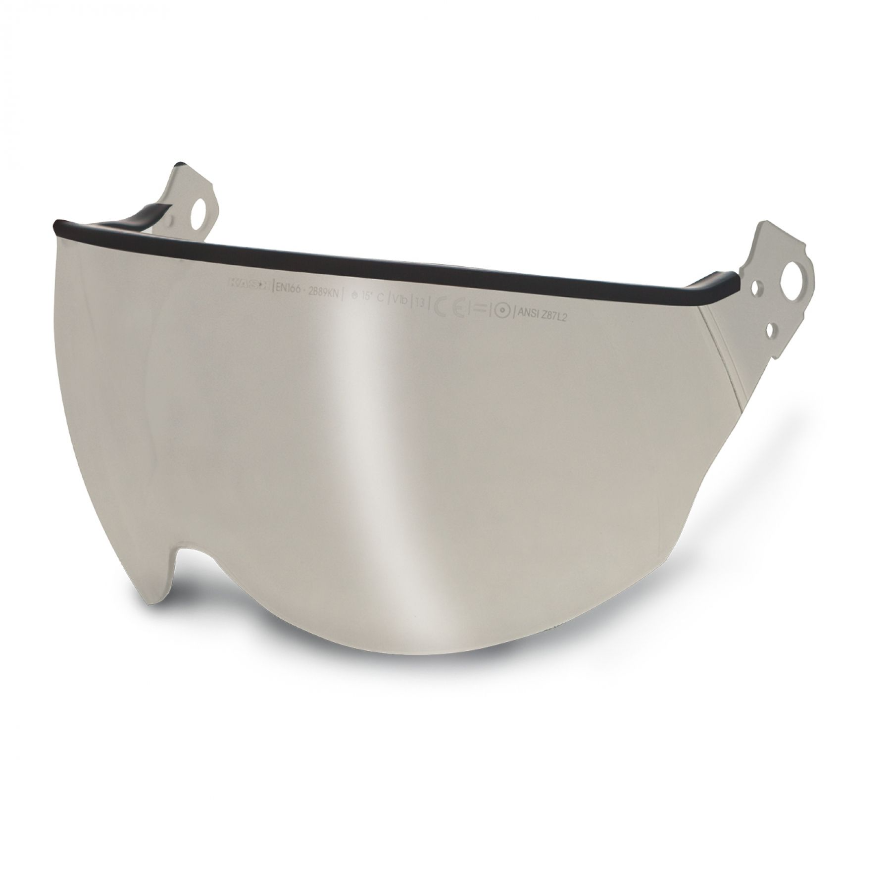 KASK visir V2 Plus hjelmbrille til Plasma, Superplasma og HP kask hjelme Sølv