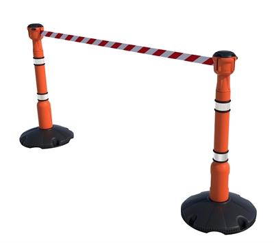 AfspærringsPakke med 2 punkter (2 x 9 m) SKIPPER system Gul
