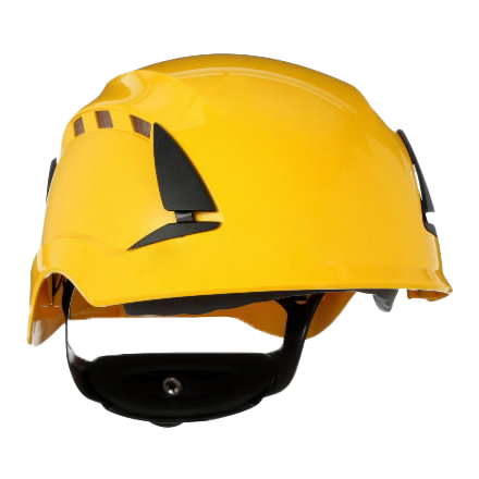 3M SecureFit X5500, ventileret og godkendt efter EN 397. Gul