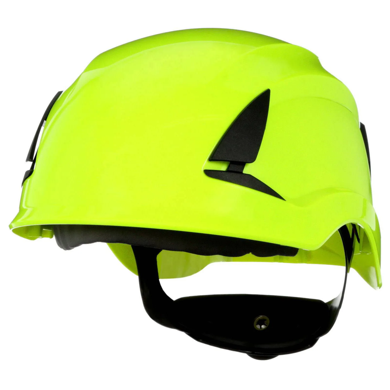 3M SecureFit X5500 industrihjelm 1000 V, ikke ventileret og godkendt efter EN 397 og EN 50365. Hi-Viz