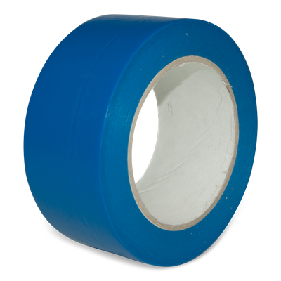 Gulvtape og Afstribningstape, 50 mm x 33 meter x 0,15 mm, DENFOIL Blå