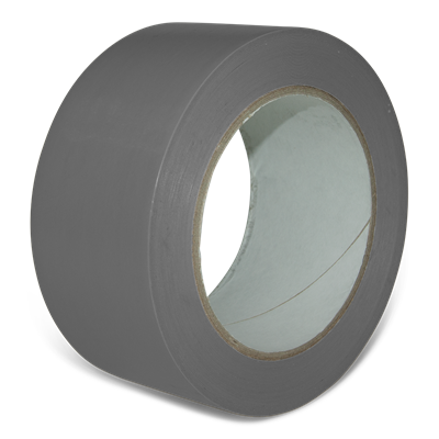 Gulvtape og Afstribningstape, 50 mm x 33 meter x 0,15 mm, DENFOIL Grå