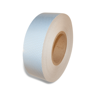 DENFOIL High Intensity Reflekstape i flere farver - 50 mm x 45,7 m Hvid