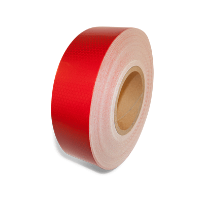 DENFOIL High Intensity Reflekstape i flere farver - 50 mm x 45,7 m Rød
