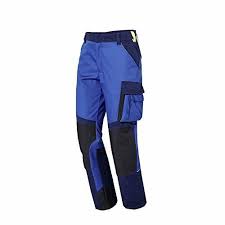 Coboltblå/marine Bukser / benklæder polyester bomuld