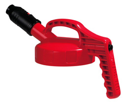 Låg med bred tud til hældning, Oilsafe Stumpy Spout