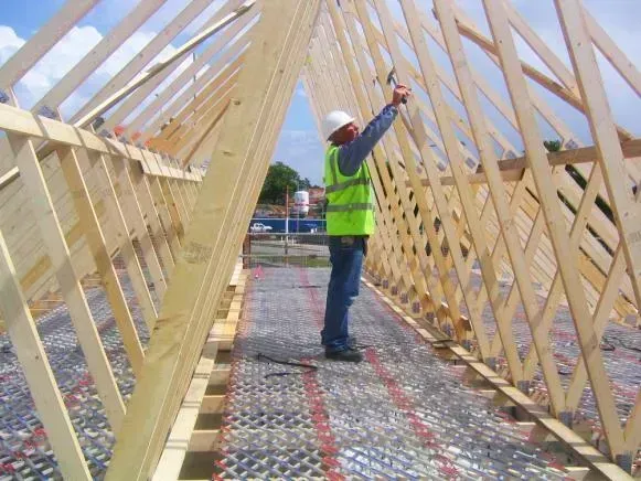 Oxford CoverSafe måtter med Xspan, mobilt letvægts aluminium gittergulv til skrøbelige tage