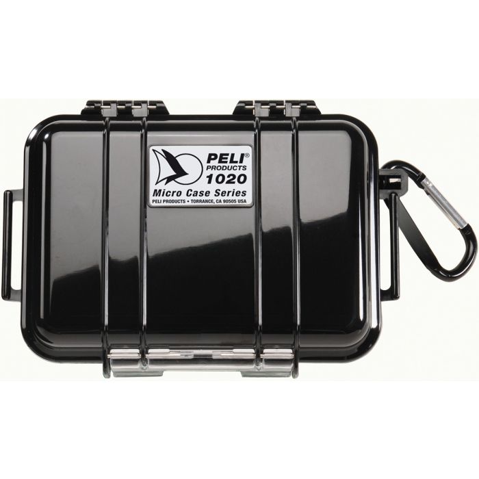 PELI&trade; 1020 MICRO CASE (135 x 90 x 43 mm) Sort