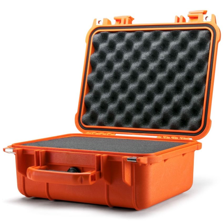 PELI&trade; CASE 1400 MED SKUM, flere farver (301 x 228 x 131 mm) Orange