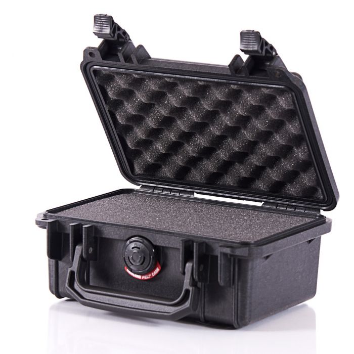 PELI&trade; 1120 med skum (185 x 121 x 85 mm) Sort