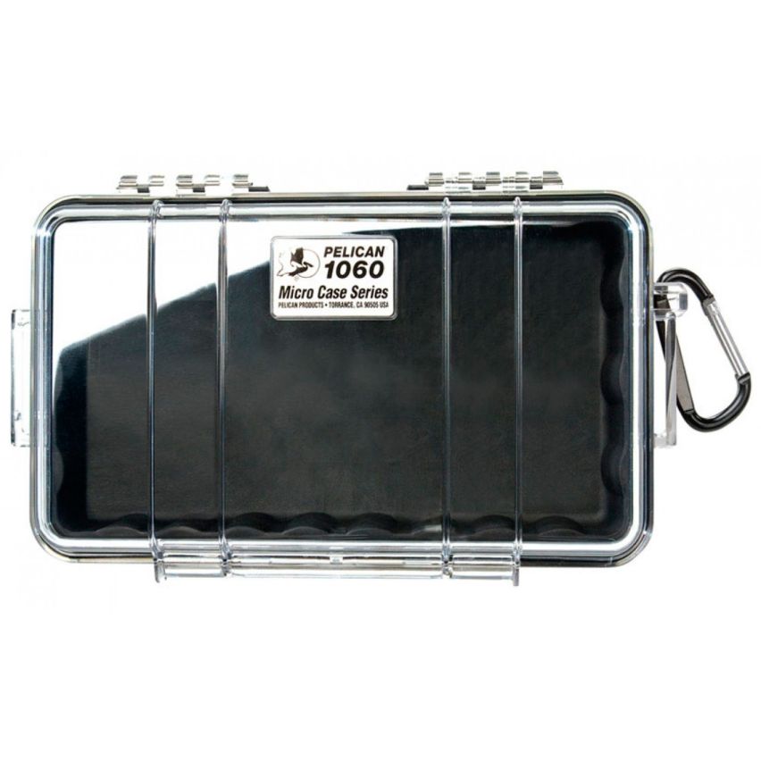 PELI&trade; 1060 micro case (210 x 108 x 57 mm) Klar