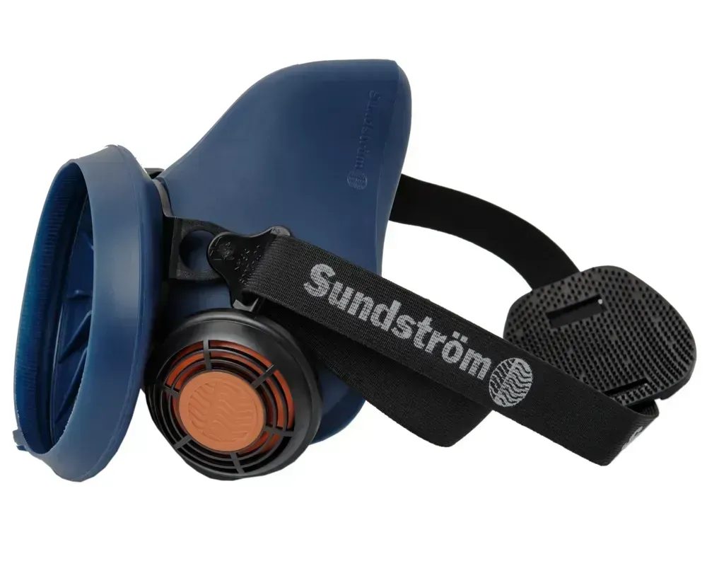 Sundstrøm SR 100 halvmaske silikone, flere størrelser, SR-100 S-M