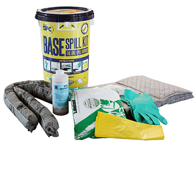 Specielle Base neutraliserende kemikalieudslip Kit
