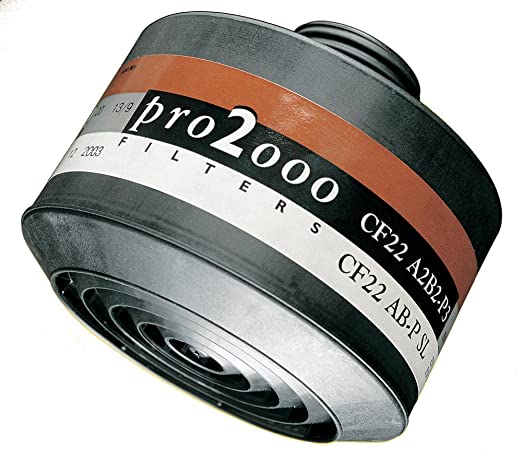 Scott CF22 A2B2P3 R D, DT-4035E med 40 mm gevind Kombinationsfilter