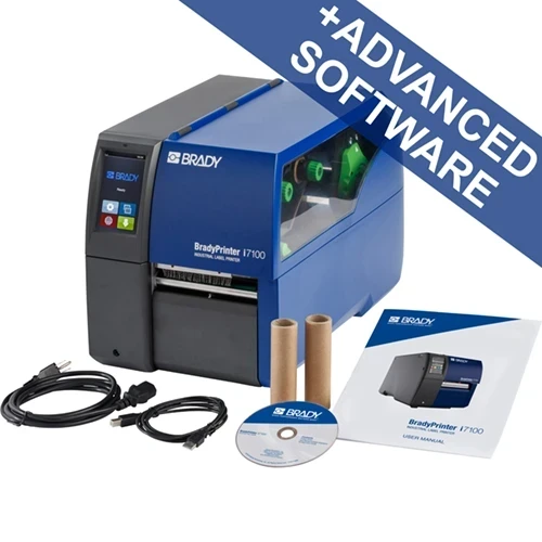 BradyPrinter i7100 300 dpi - EU med Brady Workstation PWID Suite