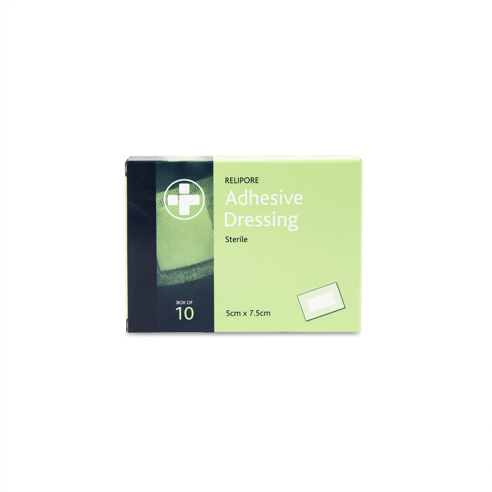 Relipore 5 cm X 7.5 cm Sterilt Hæfteplaster