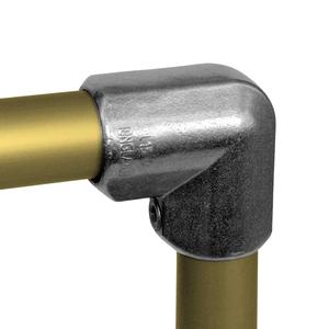 Bøjning (90°) - fitting L15 - 60,3 mm (L15-9), Kee lite alu rørfitting