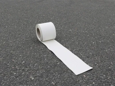 PREMARK hvid eller gul rulle Termoplast 100 mm x 5 m til vejmarkering Hvid
