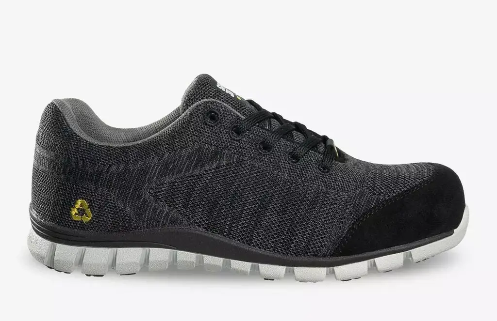 Morris S1P - sikkerhedssko lavet af genbrugsplast fra Safety Jogger - ESD SRC 37