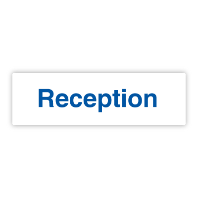 Reception Aluminium 120x500 mm (uden pil)