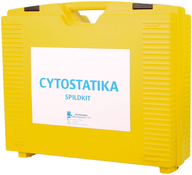 Cytostatika spildkit (cellegift kemoterapi) (kuffert indholder 2 stk. spildkit)