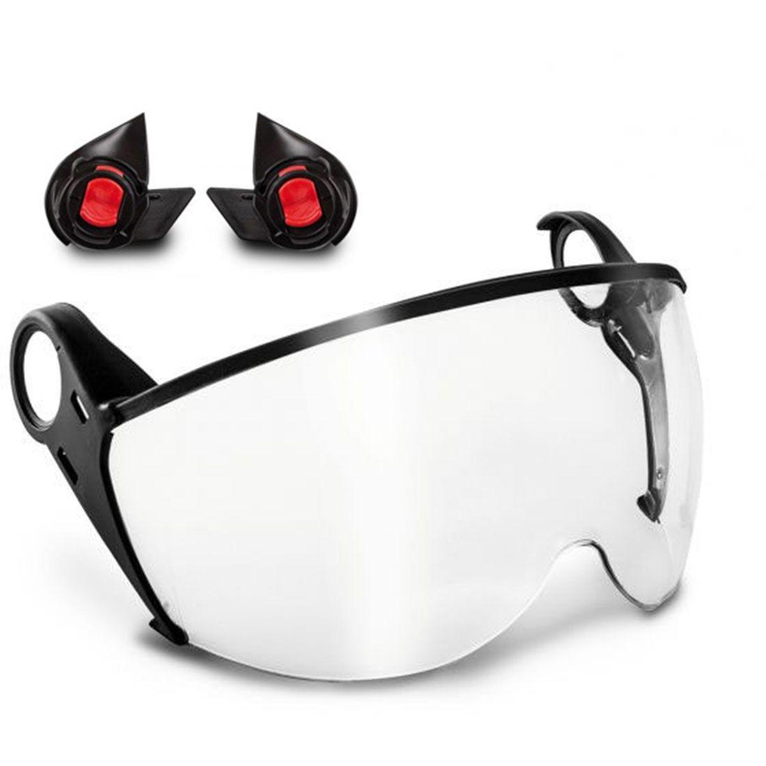 Kask Zen Visor Kit Klar, hjelmvisir som passer til KASK Zenith, Zenith X, Zenith X Air og Primero