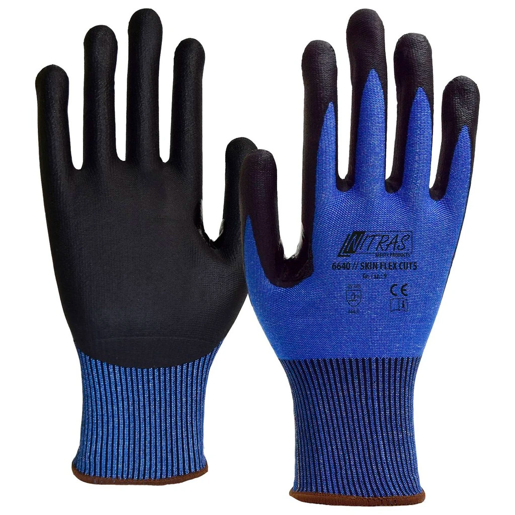 Nitras Skin Flex Cut 5 med specialbelægning Handsker 6640 10 - XL