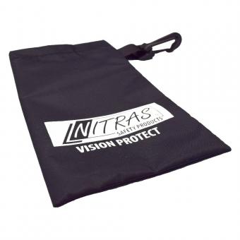 Nitras 90B sort brille taske 20 x 10,5 cm