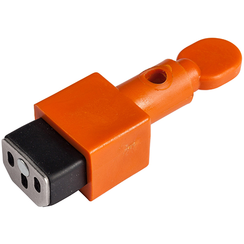 Aftagelig strømkabel Plug Lockout